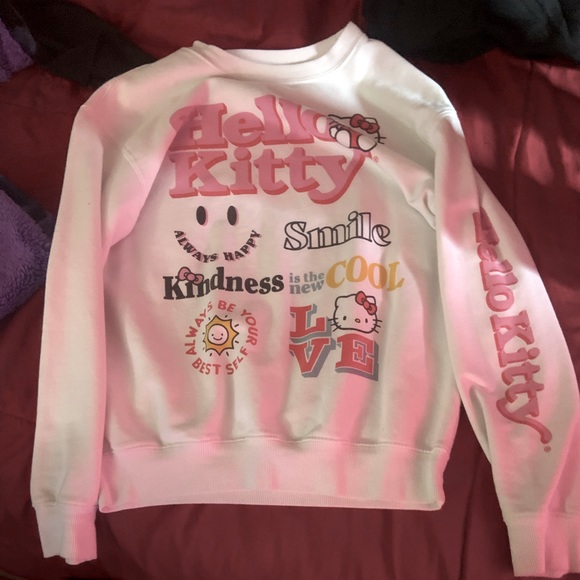 Hello Kitty sweater with ‘Hello Kitty’ on the sleeve - Picture 1 of 1